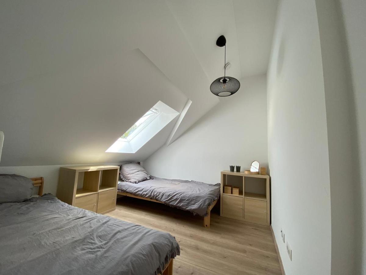 Helle 2 Zi. Wohnung Naehe Flughafen Muenchen Haimhausen  Bagian luar foto
